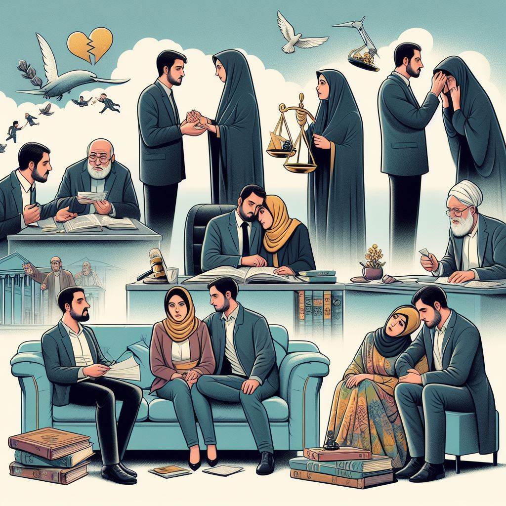 وکیل طلاق و مهریه برای ایرانیان خارج کشور